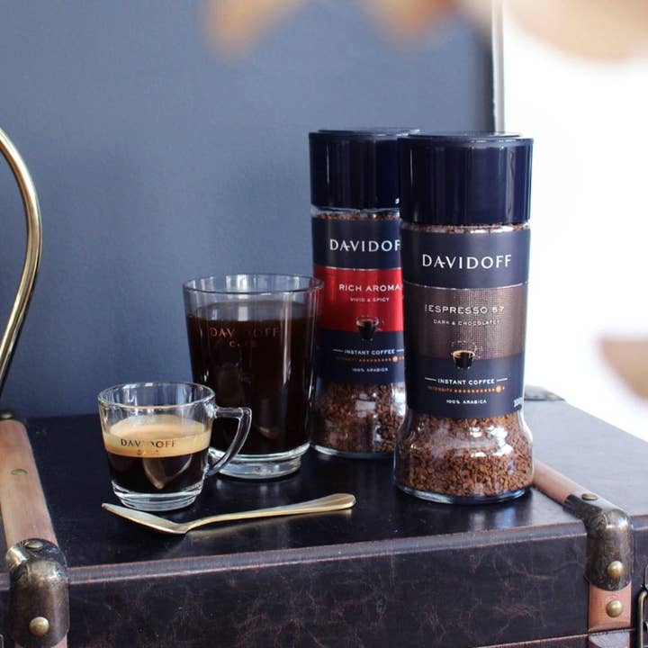 Enjoy Better Coffee & Tea - Wholesale Instant Coffee/Espresso - Davidoff Cafe Espresso 57 Instant Coffee 3.5oz/100g