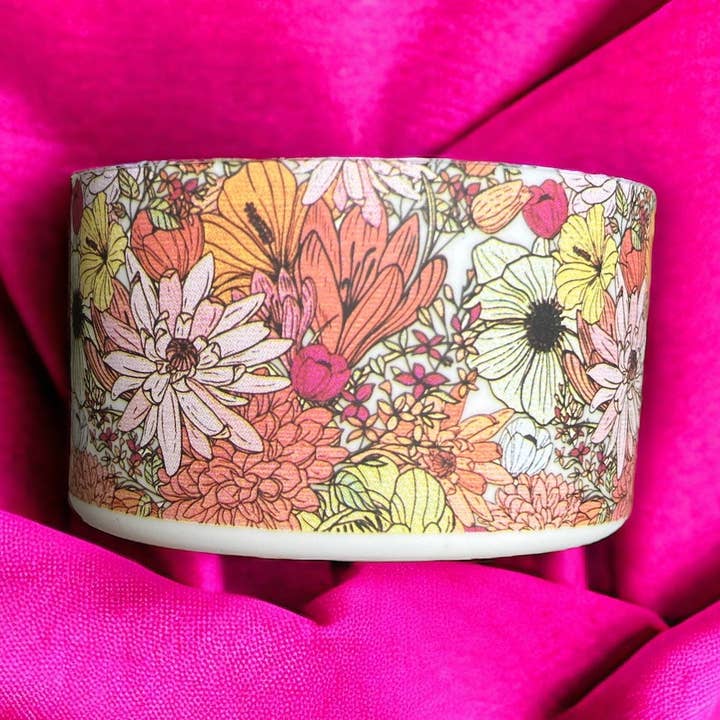 Camellia Floral | Stivale in Silicone per la vendita all'ingrosso da parte di Sip n' Style Shop Co.