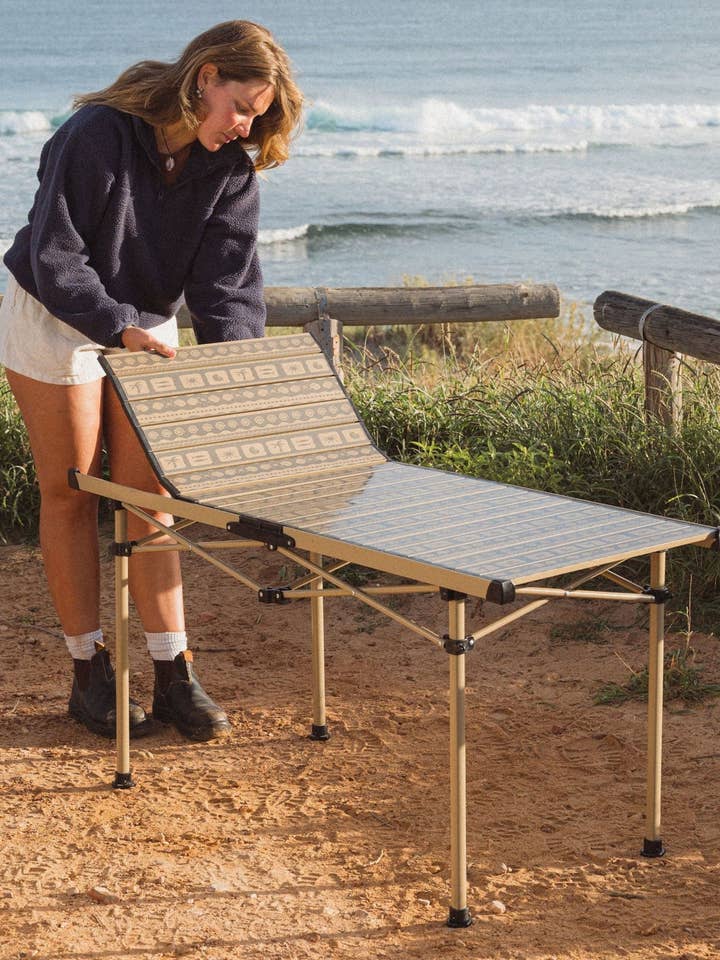 Sage Camping Table for wholesale by Sunni Scenes