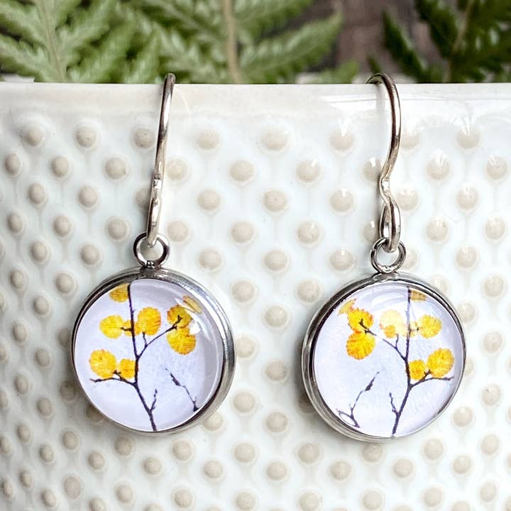Deciduous Beech - Drop Earrings for wholesale by Myrtle & Me
