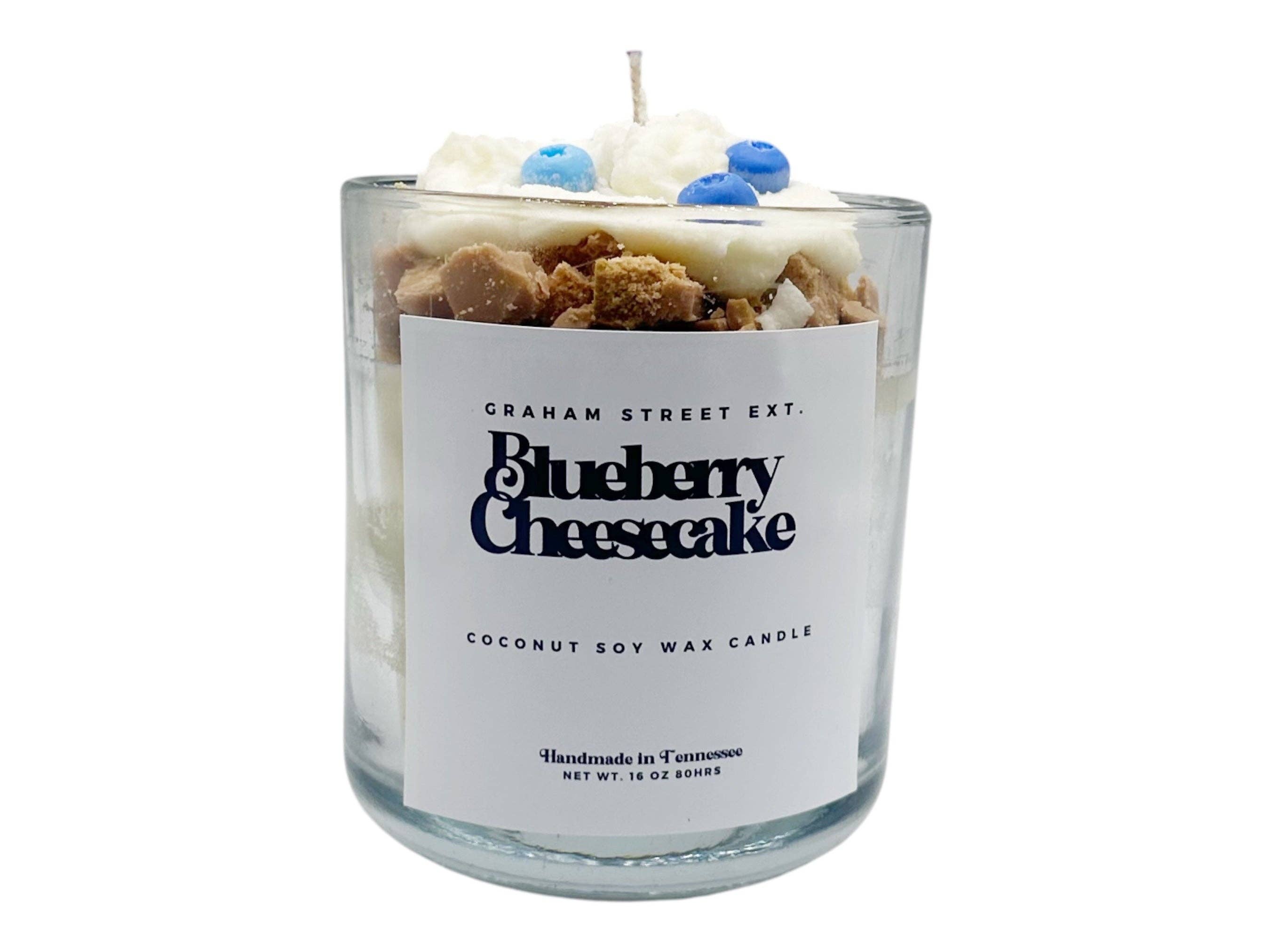 Graham Street Ext. - Wholesale Novelty Candle - Blueberry Cheesecake  Candle2