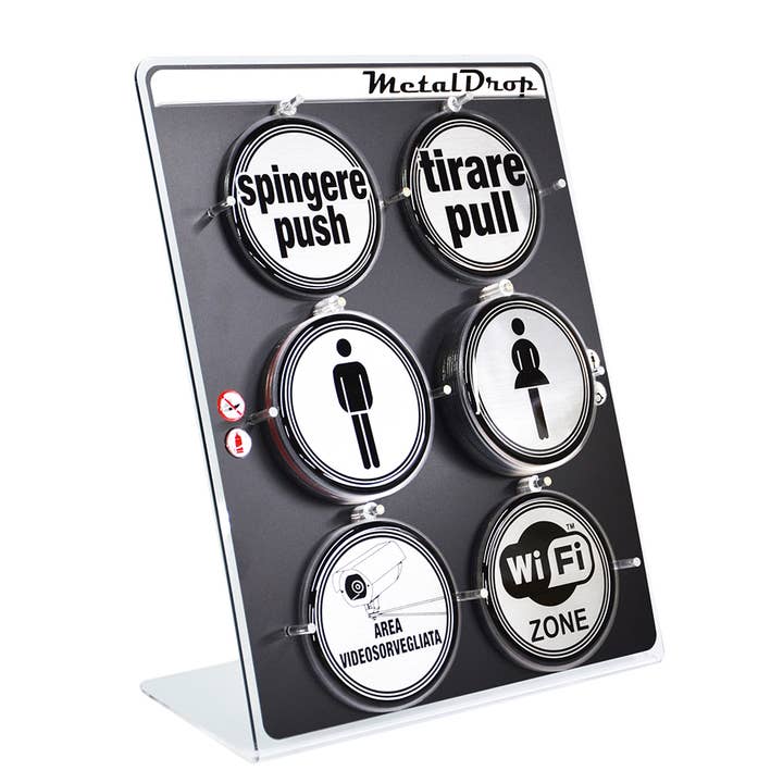 Metal Drop - 100 mm - 42 pcs for wholesale by Idea Casa