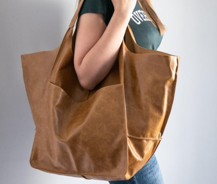 Little Trendy - Wholesale Shoulder Bag - Women's - Women's shoulder bag large capacity Soft PU leather handbag3