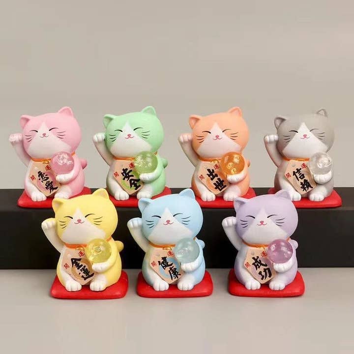 BCmini - Wholesale Decorative Figurine - 70717 Maneki Neko Figurines1