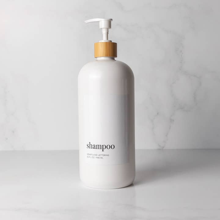 Joie Designs Co. | Refillable Bottles - Wholesale Bath & Body Set - 32 oz Shower Set - Shampoo, Conditioner, Body Wash1