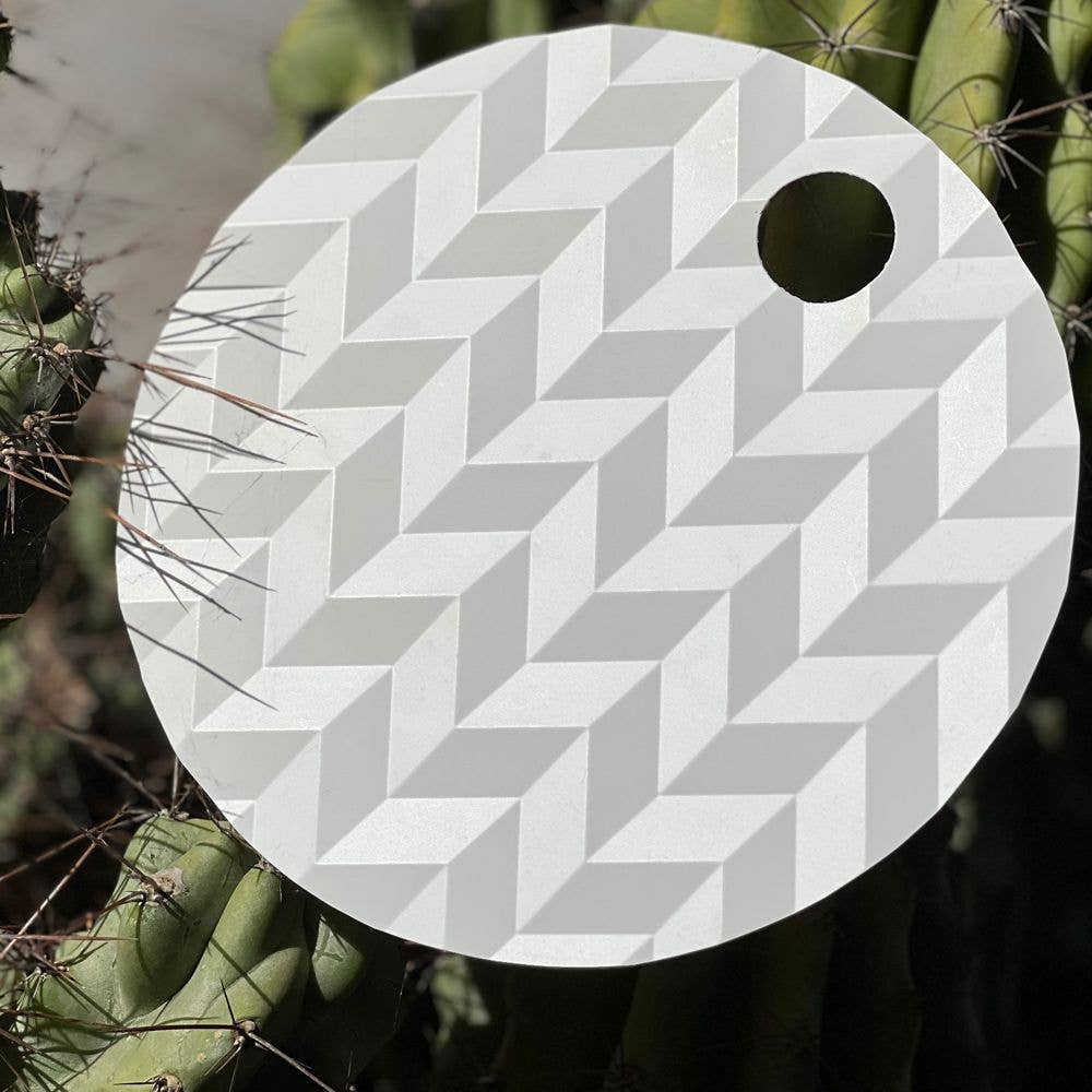 justfans - Vente Éventail - Éventails ronds à motifs tridimensionnels en plastique recyclé15