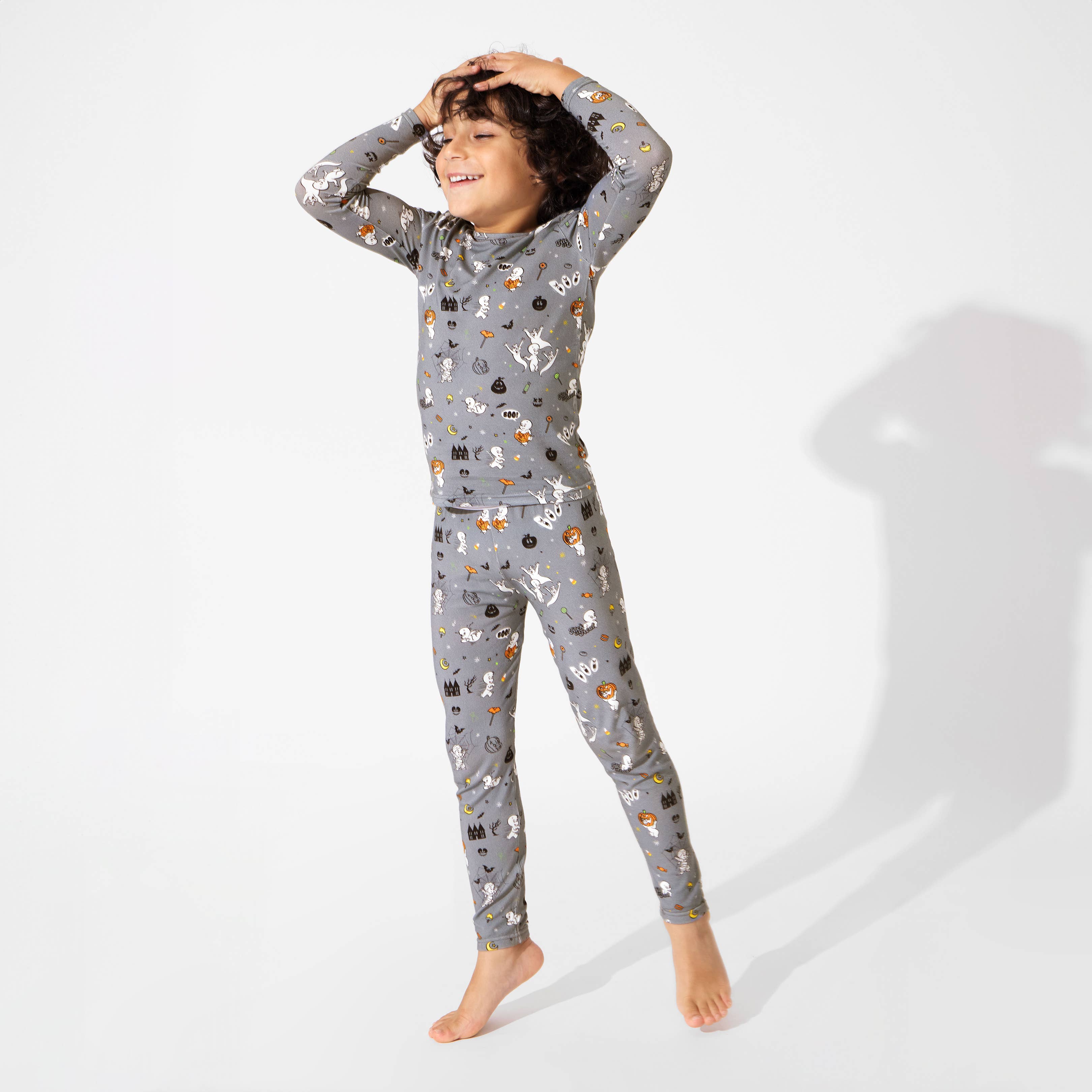 Bellabu Bear - Wholesale Sleepwear Set - Kids - Casper Halloween Bamboo Kids Pajamas16