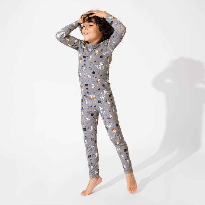 Bellabu Bear - Wholesale Sleepwear Set - Kids - Casper Halloween Bamboo Kids Pajamas16