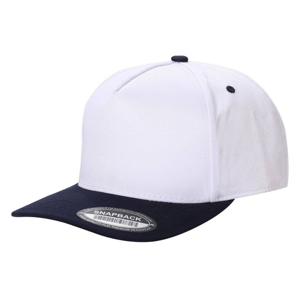 DOBBI - Wholesale Flat Brim Cap - Unisex - 5 Panel Snapback Caps62