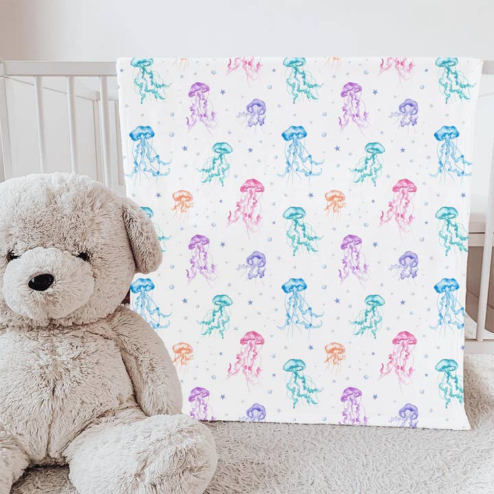 Manta de Minky para Bebé y Niño Pequeño - Feeling Jelly 76x102 cm para venta al por mayor de Hey Peanut Shop