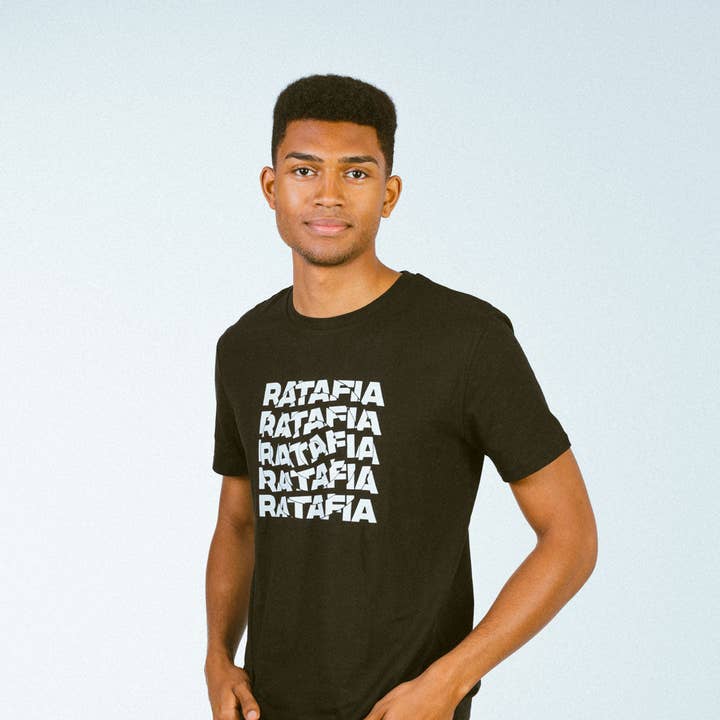Negre Ratafia t-shirt i 100 % økologisk og vegansk bomuld for engroshandel på Faire5