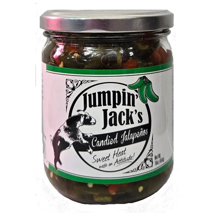 Deep Fork Foods - Wholesale Pickled Vegetables - Jumpin' Jack's Candied Jalapenos