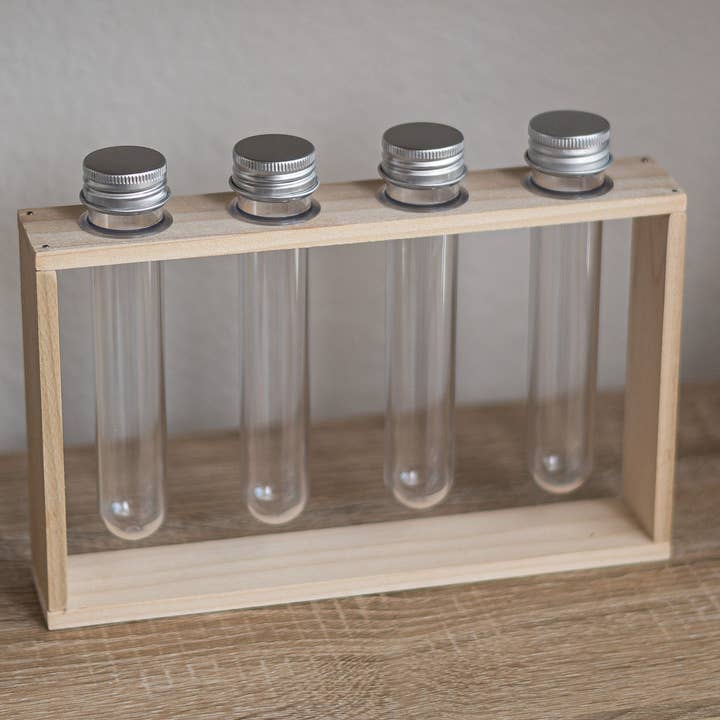 The Plant Committee - Wholesale Plant Pot - 4 Vial Table Top Propagation Station