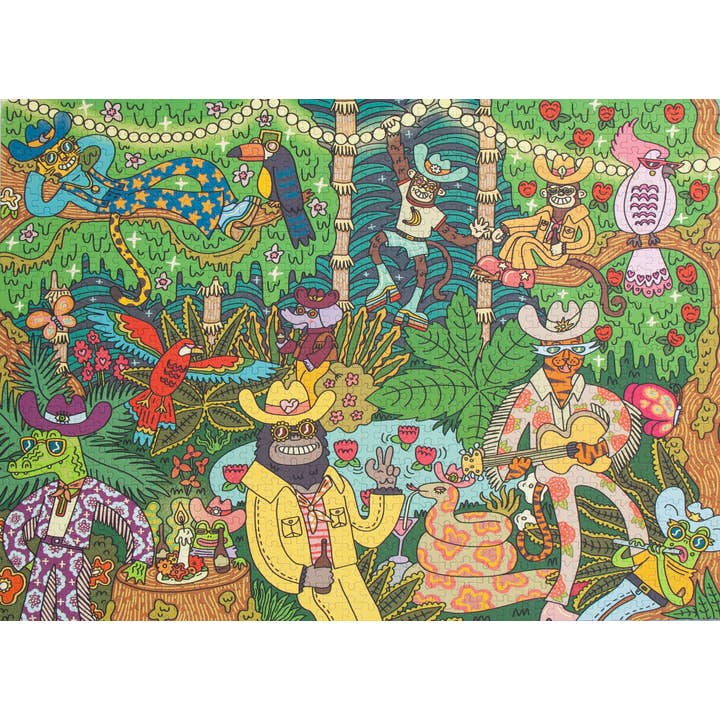 Birdie Puzzles - Wholesale Puzzle - Adult - Party Down | 1,000 Piece Puzzle2