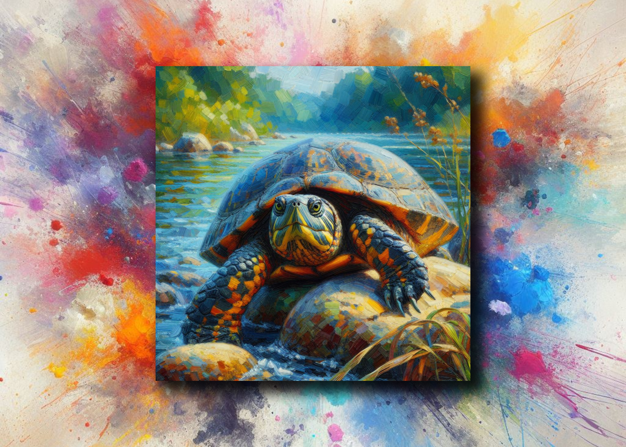 frostedgrey - Vendita all'ingrosso Calamite - Magnete per frigorifero Turtle 55x55mm0