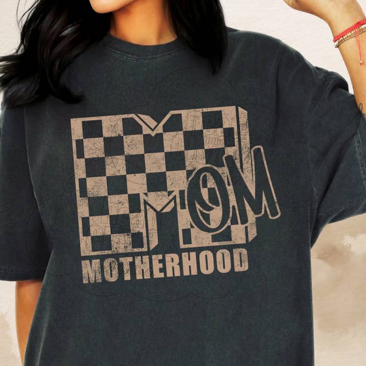 Kiki's Boutique - Wholesale Screen Printed T-Shirt - Women's - Motherhood Comfort Color Tee