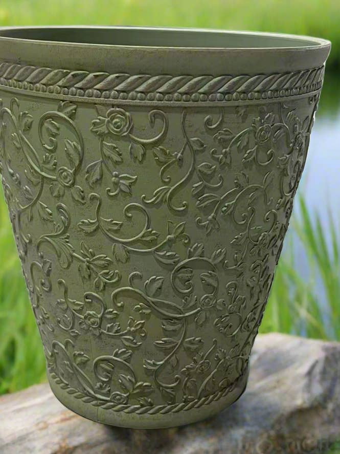 Vaso da fiori verde Blenheim da 29 cm per la vendita all'ingrosso da parte di Marissa's Gifts