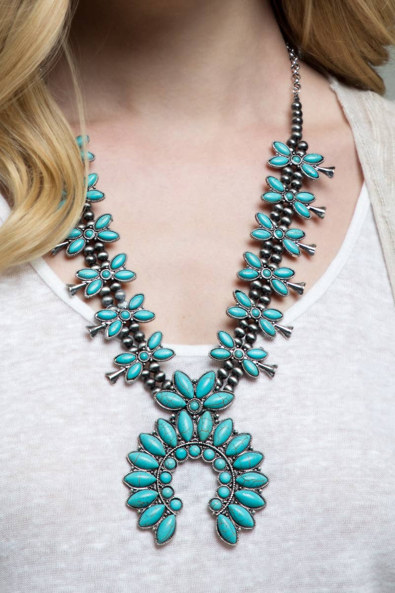 Urbanista - Wholesale Pendant/Charm Necklace - Squash Blossom Necklace Set6