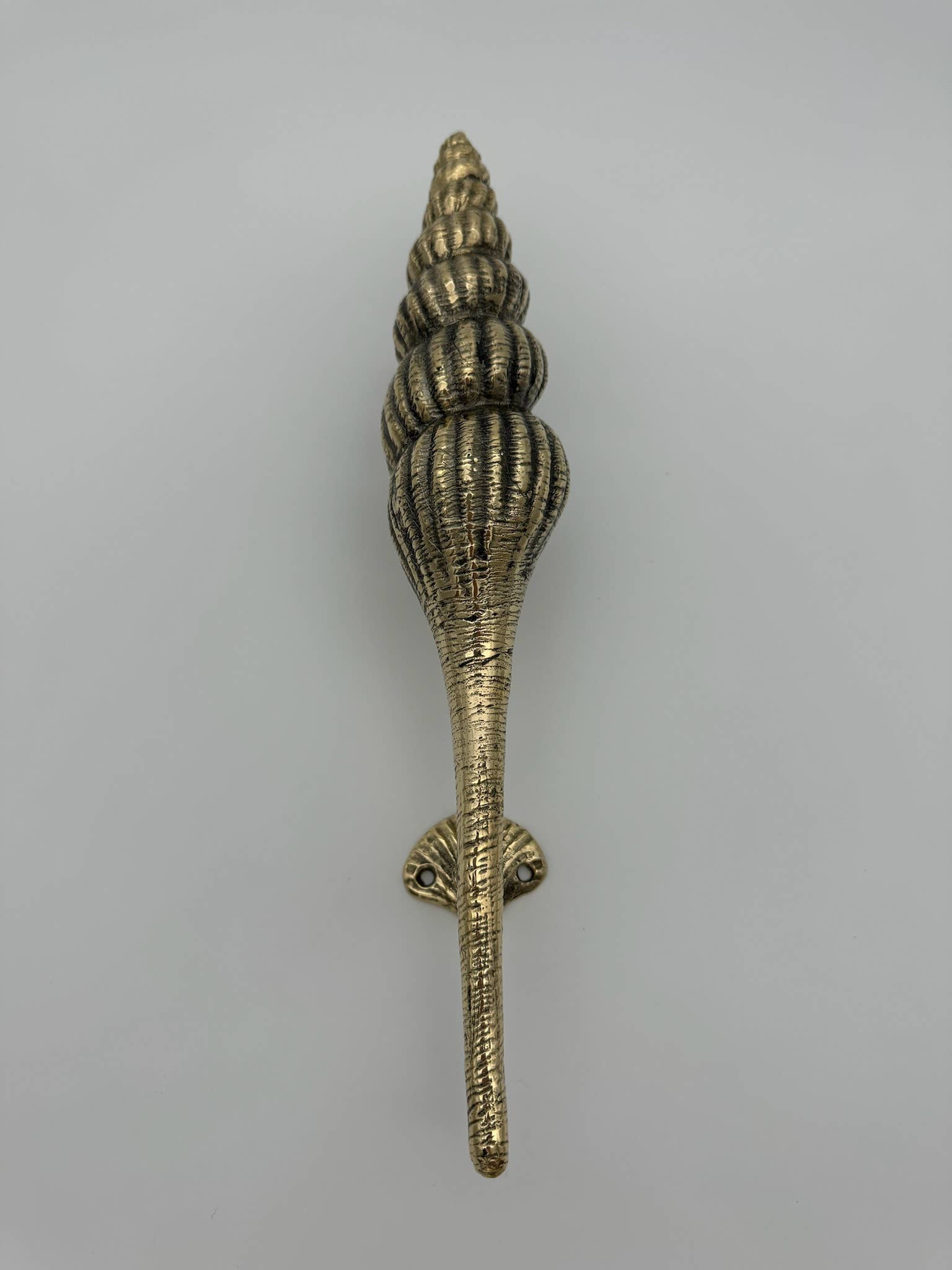 Bronze Betty - Wholesale Knob/pull - Spiral Shell Door Handle, 40cm, Bronze Handmade4