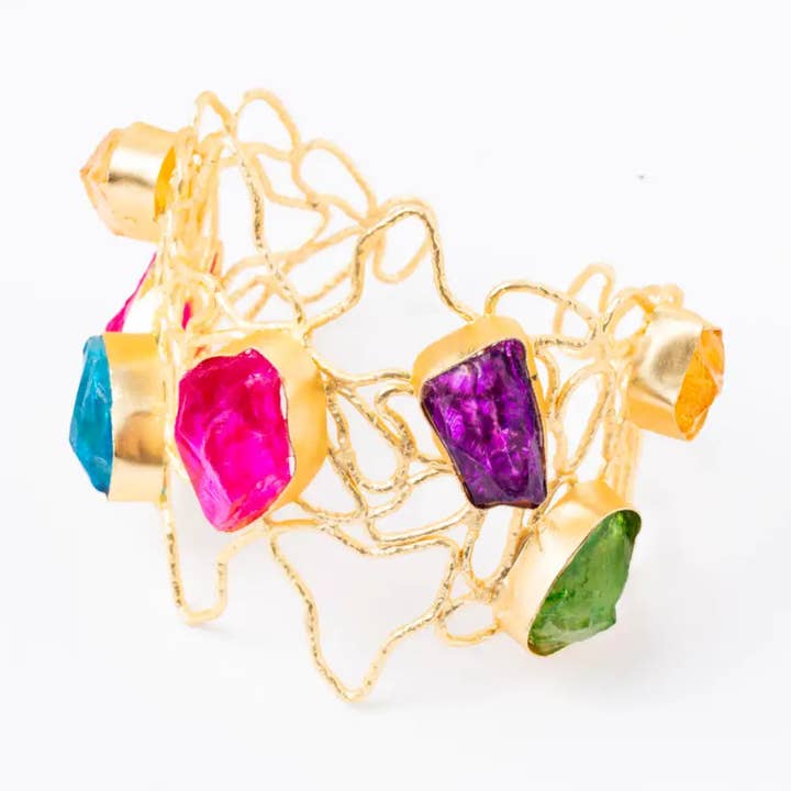 Bracciale Úrsula Ed. Limitata Rough Multicolore Vibrante per la vendita all'ingrosso da parte di ACUS