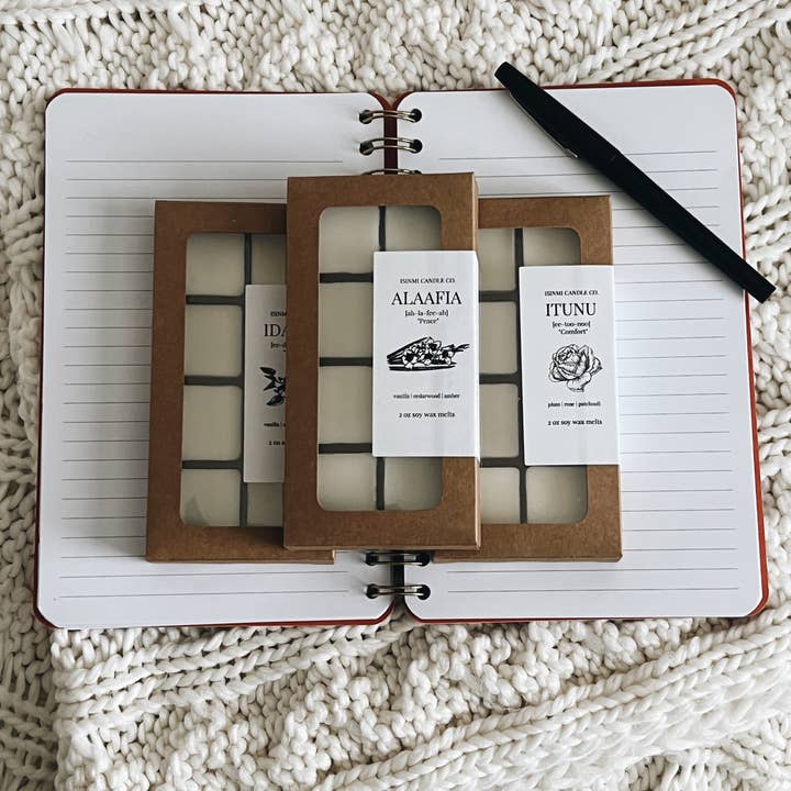 Isinmi Candle Co. - Wholesale Wax melt - Alaafia Wax Melts1