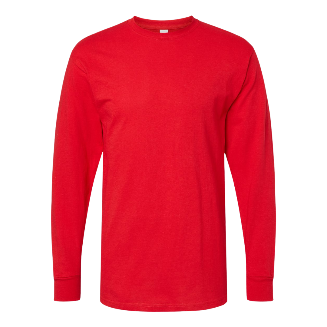 MYES BULK APPAREL - Wholesale T-Shirt - Men's - Unisex Long Sleeve Soft Touch T-Shirt | Cotton Blend10