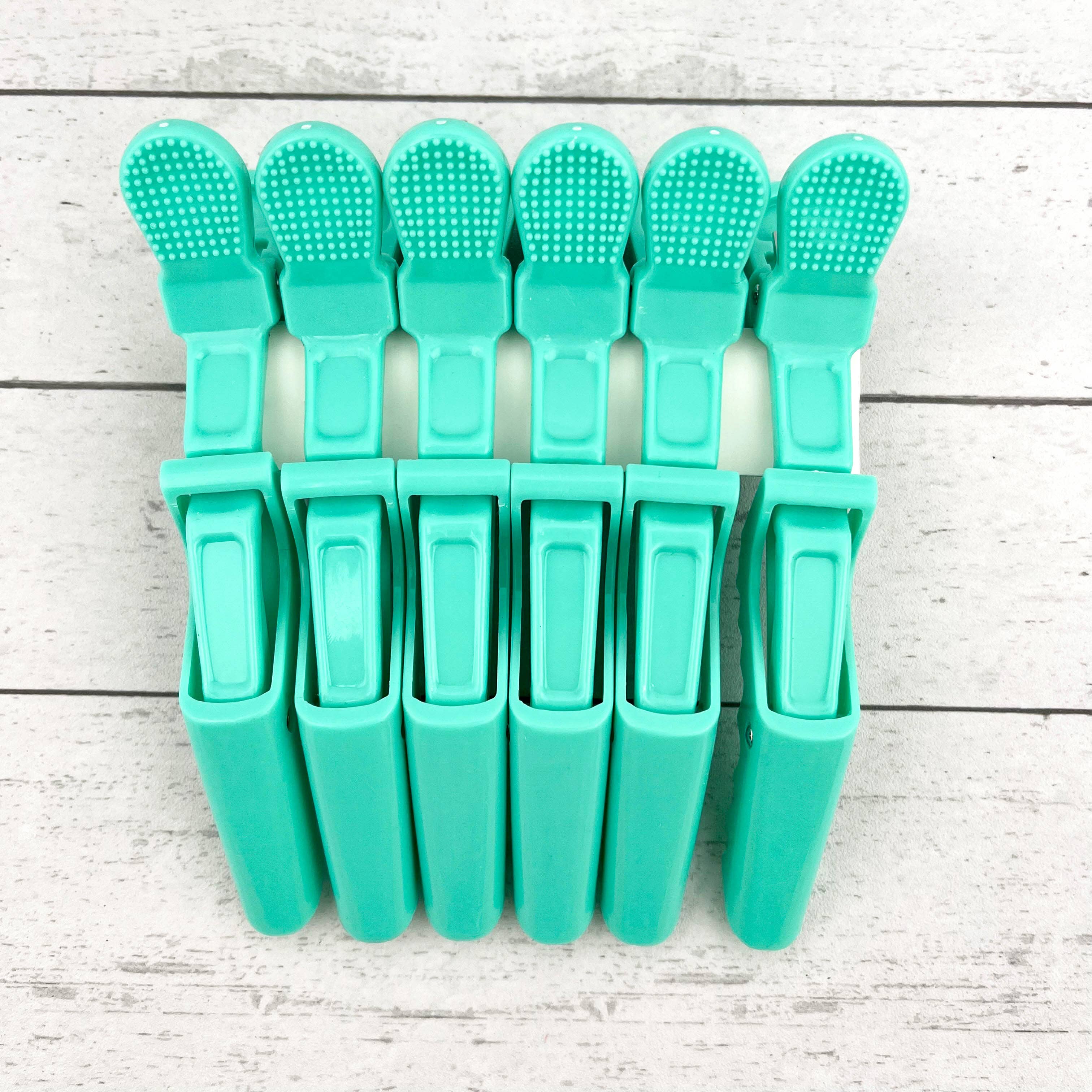 SoapElenGlen – Clips para cabelo - Mulher por atacado – 6 peças de ganchos de cabelo de cor sólida, estilo profissional1