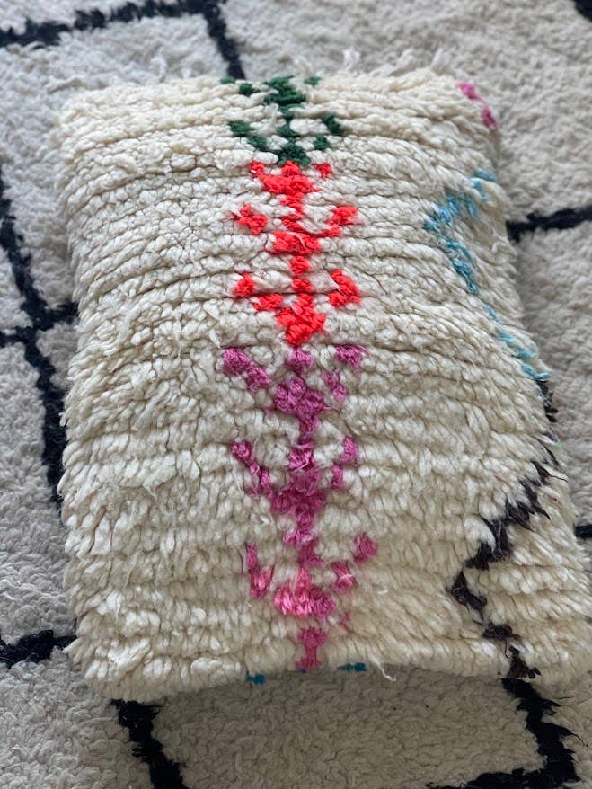 NOMAD BY LIV – Engroshandel Pyntepudebetræk – Boujad pudebetræk (farverig), 60x40 cm0