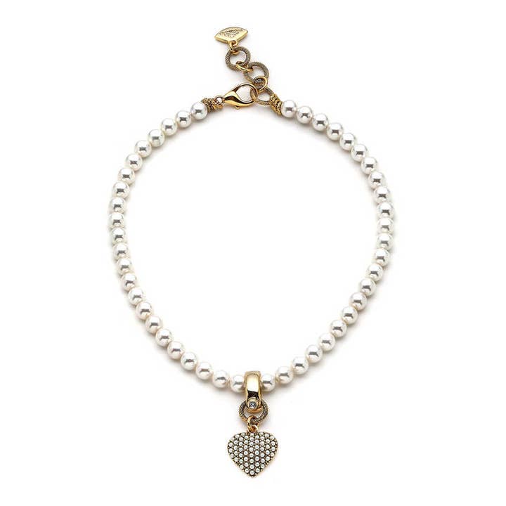 Collana in ottone placcato oro Catherine per la vendita all'ingrosso da parte di Mon Reve