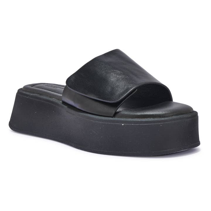 PADMAR3 — GLISSIÈRE À PLATEFORME ÉPAISSE EN PU pour la vente par City Shoes