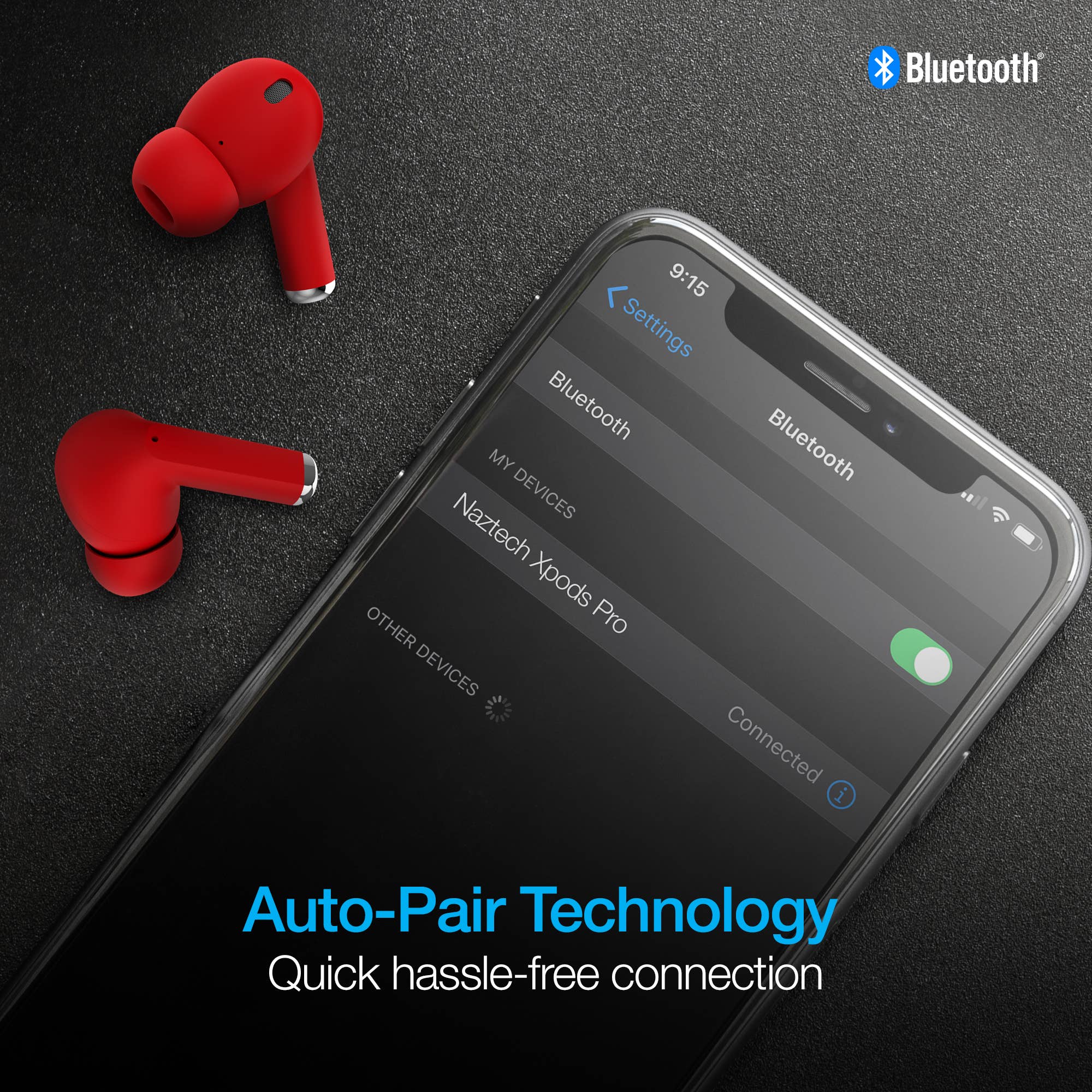 JupiterGear Home - Vente Écouteurs - Naztech Xpods PRO TWS avec boîtier de charge sans fil34