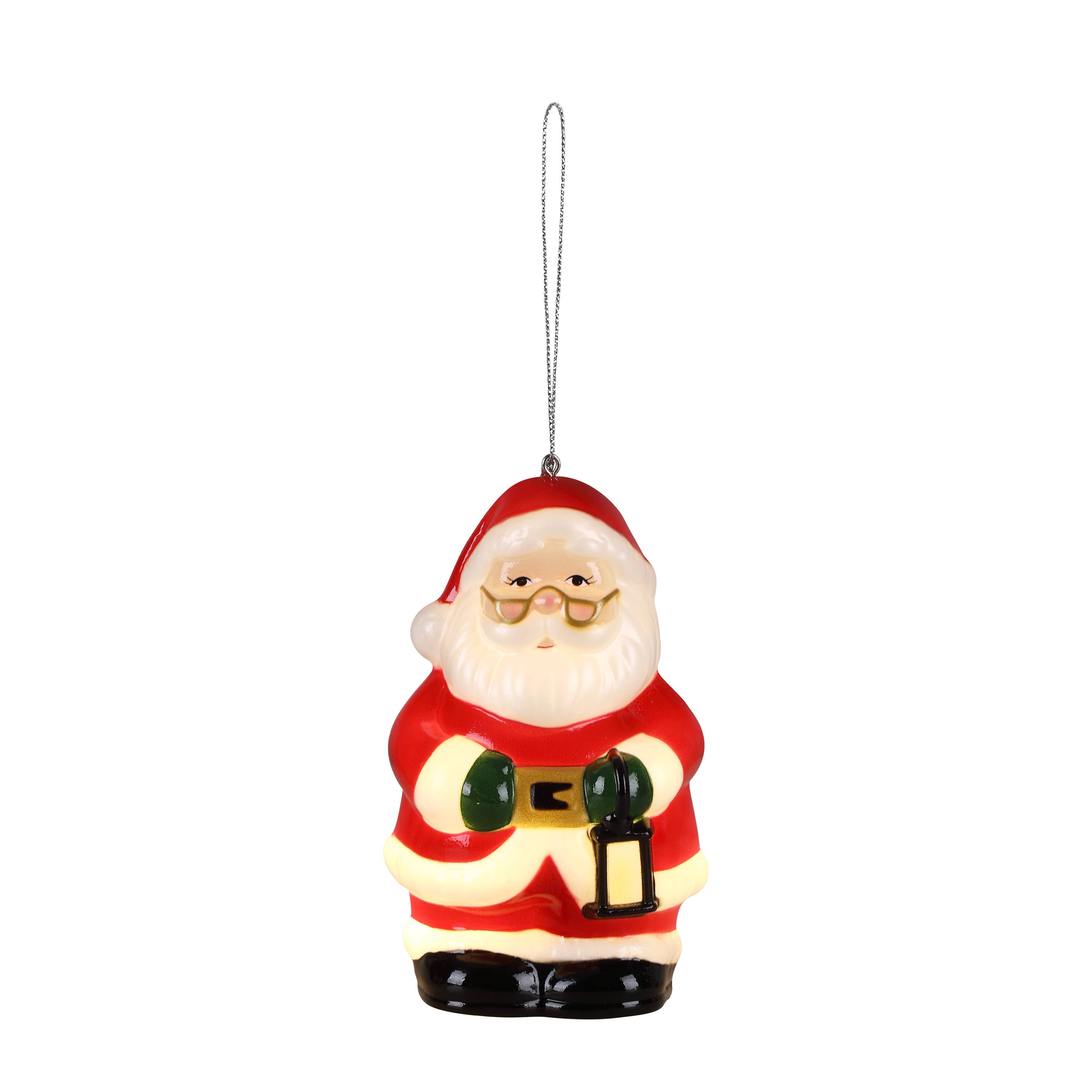 Mr. Christmas - Wholesale Ornament - Miniature Blow Mold Ornament - Santa0