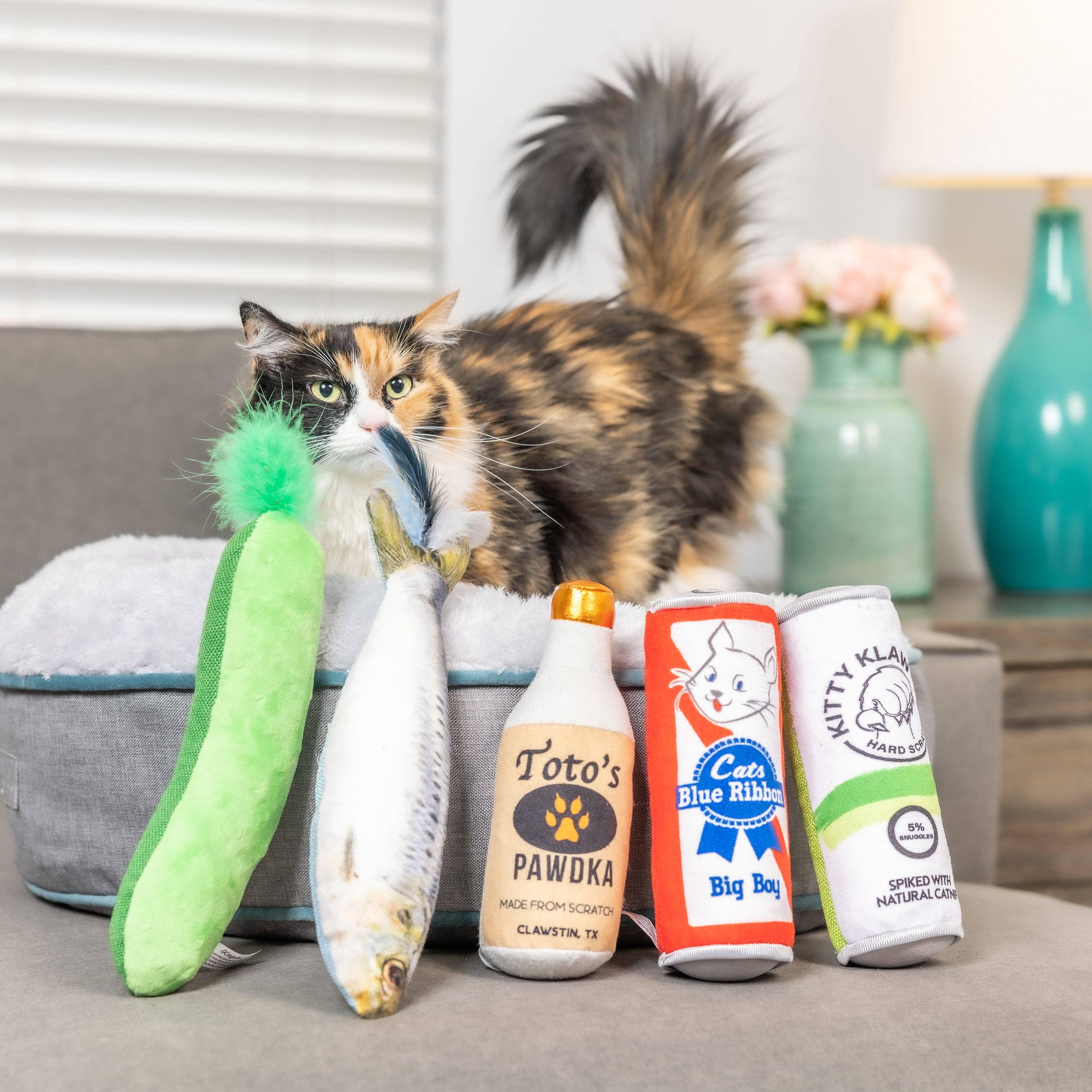 Huxley & Kent - Wholesale Pet Toy - Cat - Sardine Kicker Cat Toy7