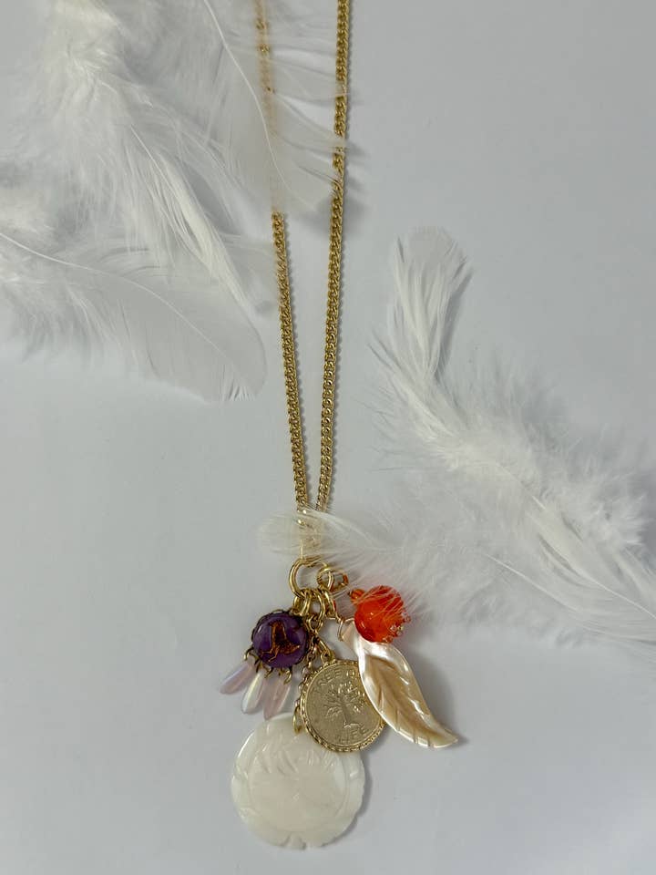 Verna Necklace for wholesale by Sandrine France Studio