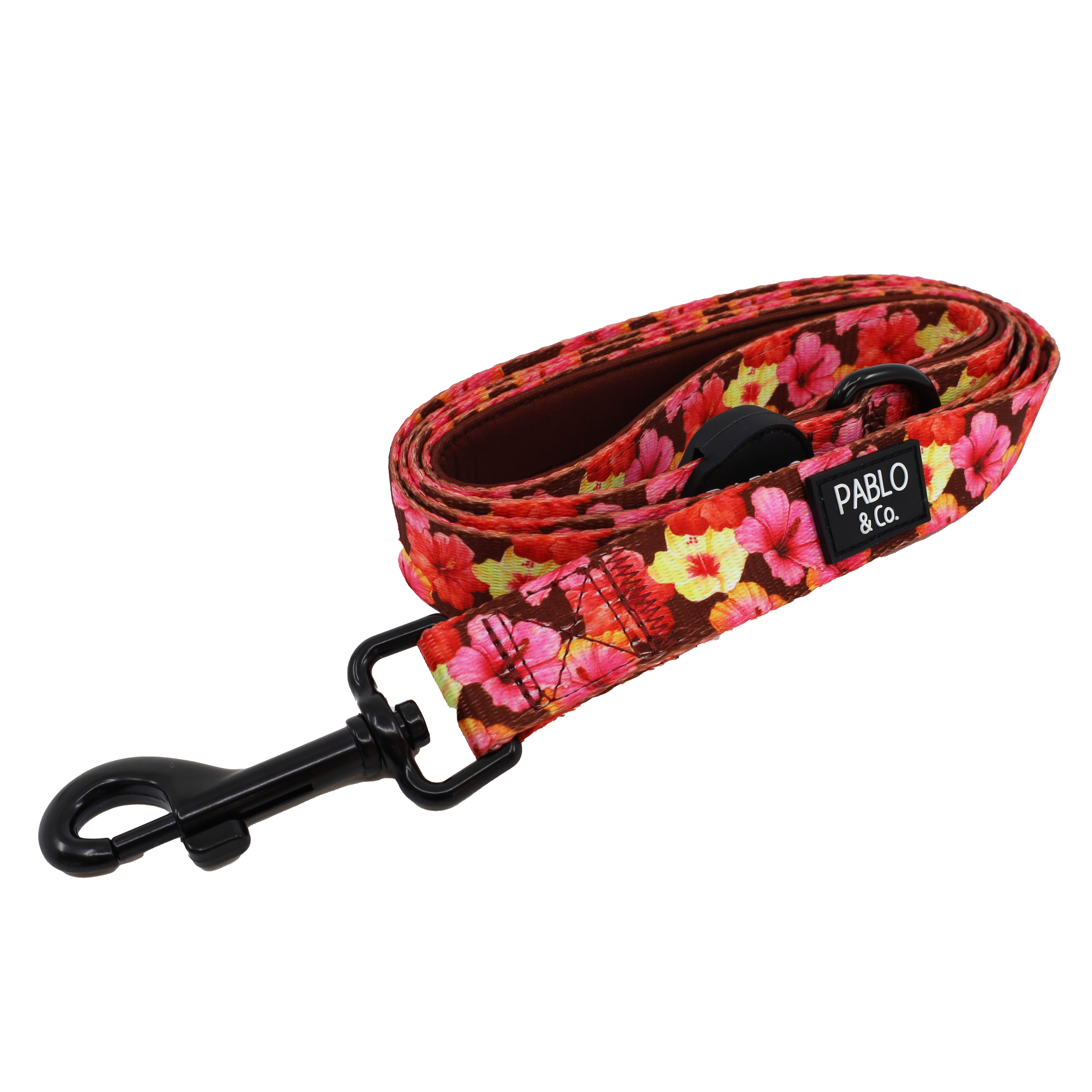 Pablo & Co. Boutique - Wholesale Pet Leash - Dog - Hibiscus: Dog Leash0