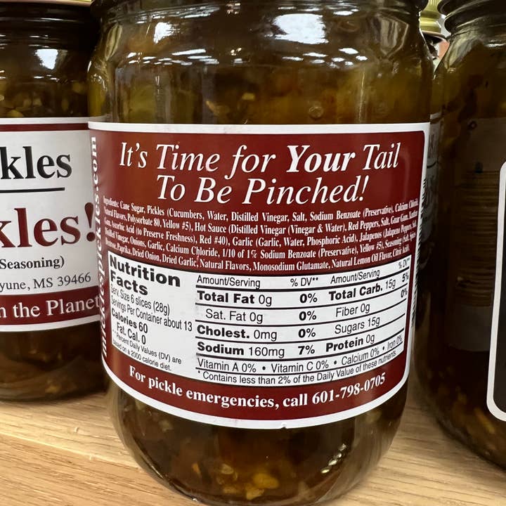 Mickle’s Pickles - Vendita all'ingrosso Sottaceti - RELISH Craw Pickles Mickle's Pickles Barattolo da 12 once