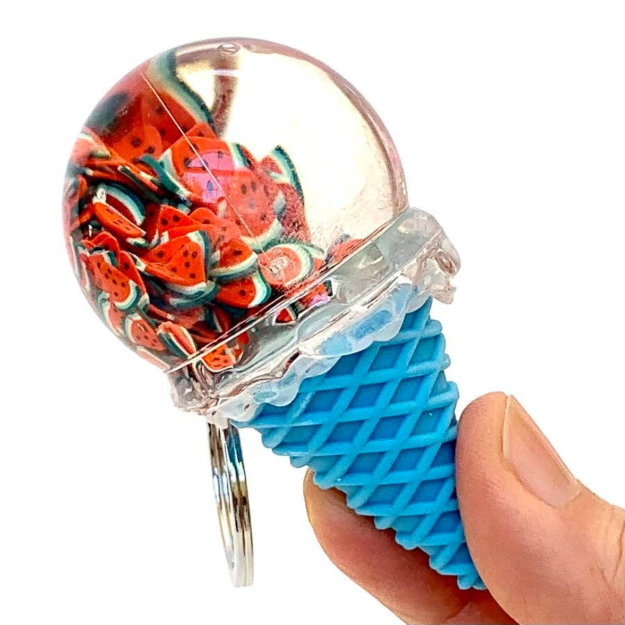 BCmini - Wholesale Keychain - Unisex - 12068 Fruit Ice Cream Floaty Key Charm2