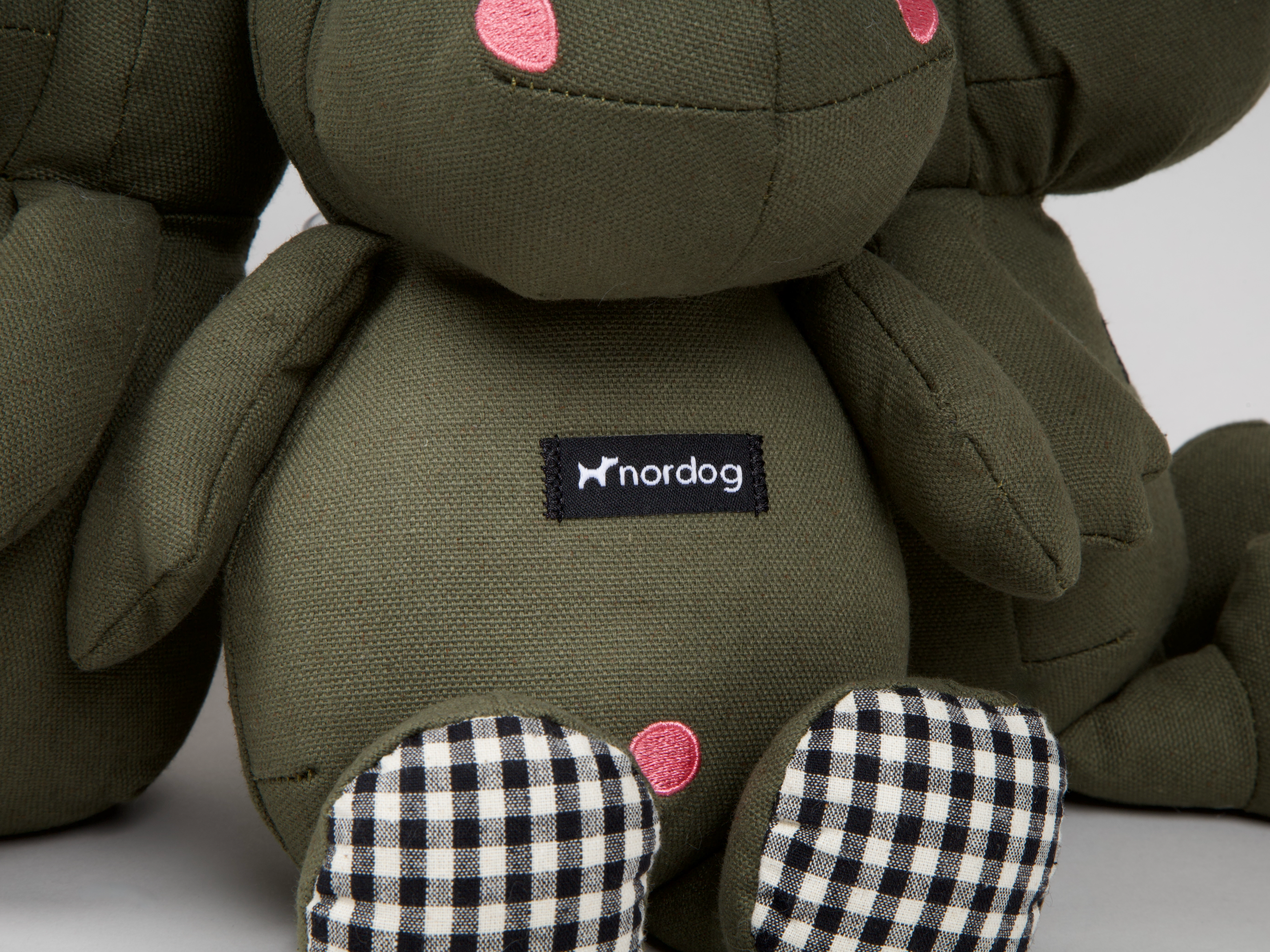 Nordog - Wholesale Pet Plush Toy - Dog - Henny The Hippo Olive3