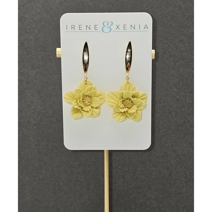 Irene and Xenia - Wholesale Dangle Earrings - Large Floral Dangles1