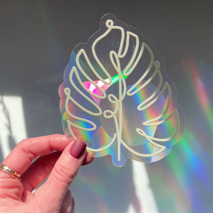 Monstera Leaf Suncatcher for wholesale by Ten By Ten