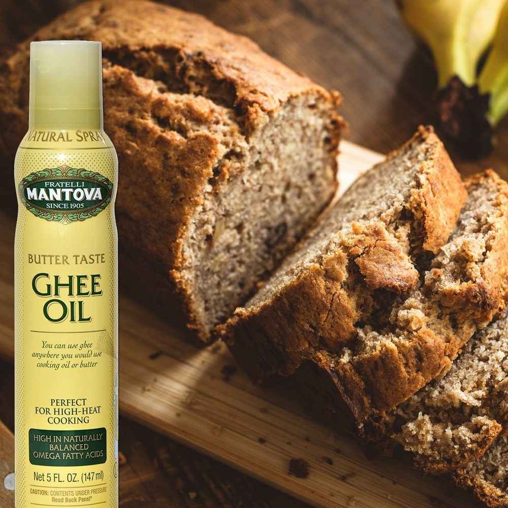 Fine Italian Food - Wholesale Cooking Oil - Mantova Butter Taste Ghee Oil Spray, 5 fl. oz.3