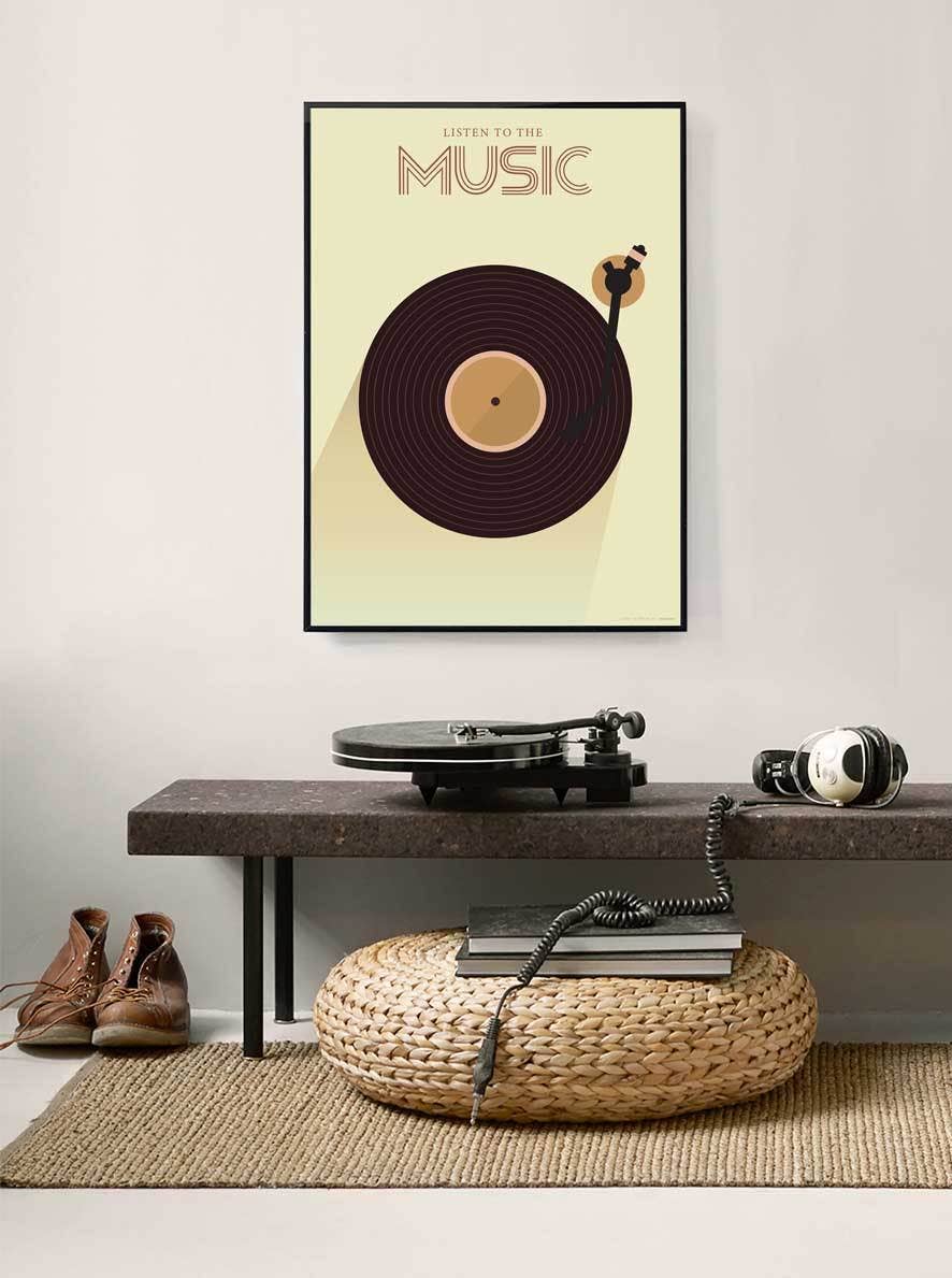 ViSSEVASSE - Wholesale Poster - THE LIST TO THE MUSIC - records1