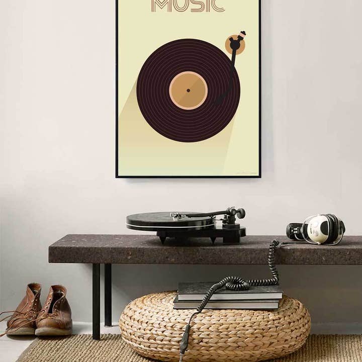 ViSSEVASSE - Wholesale Poster - THE LIST TO THE MUSIC - records1
