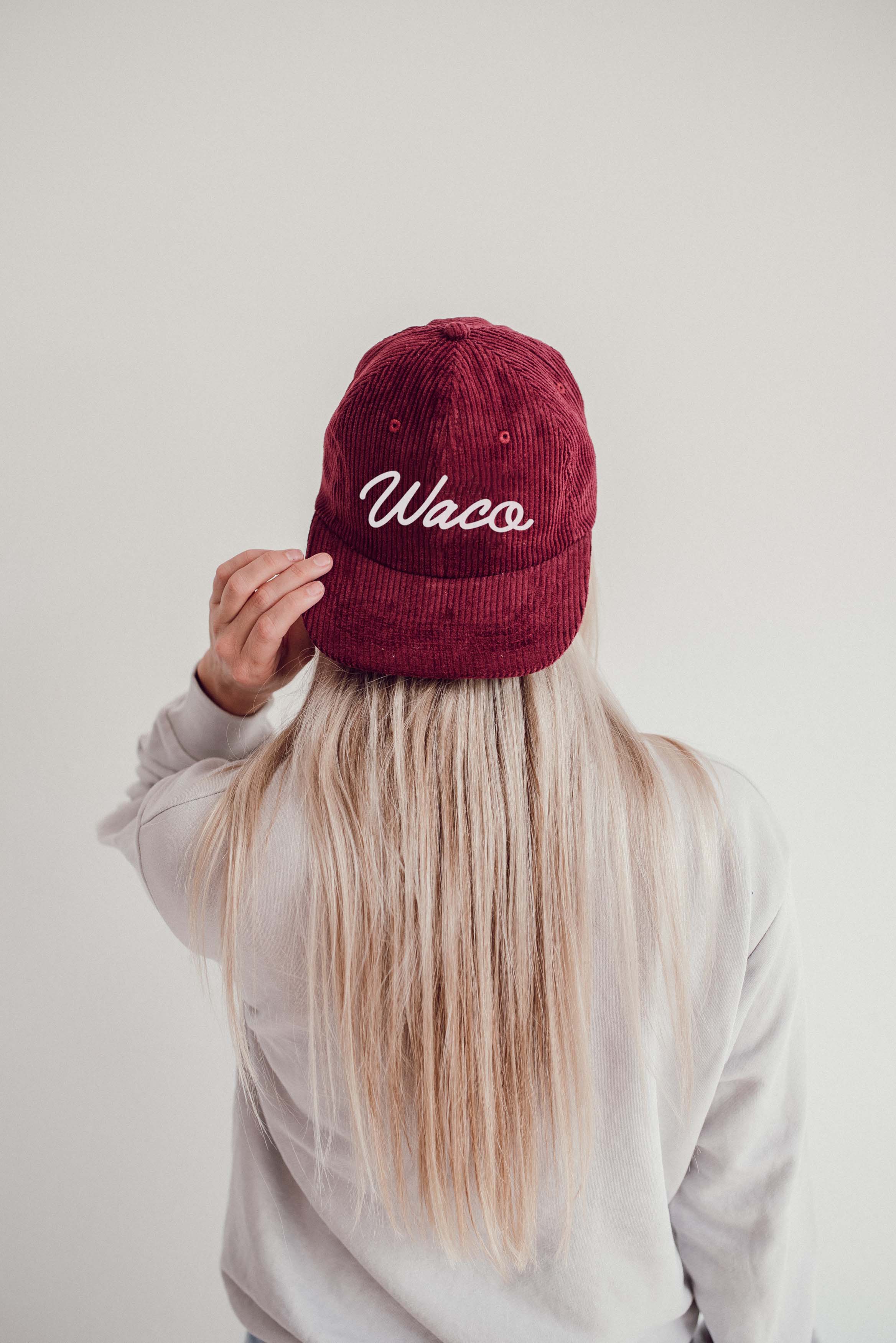 Frankie Jean - Vendita all'ingrosso Cappellino da baseball - Donna - Cappello Waco Cursive Corduroy7