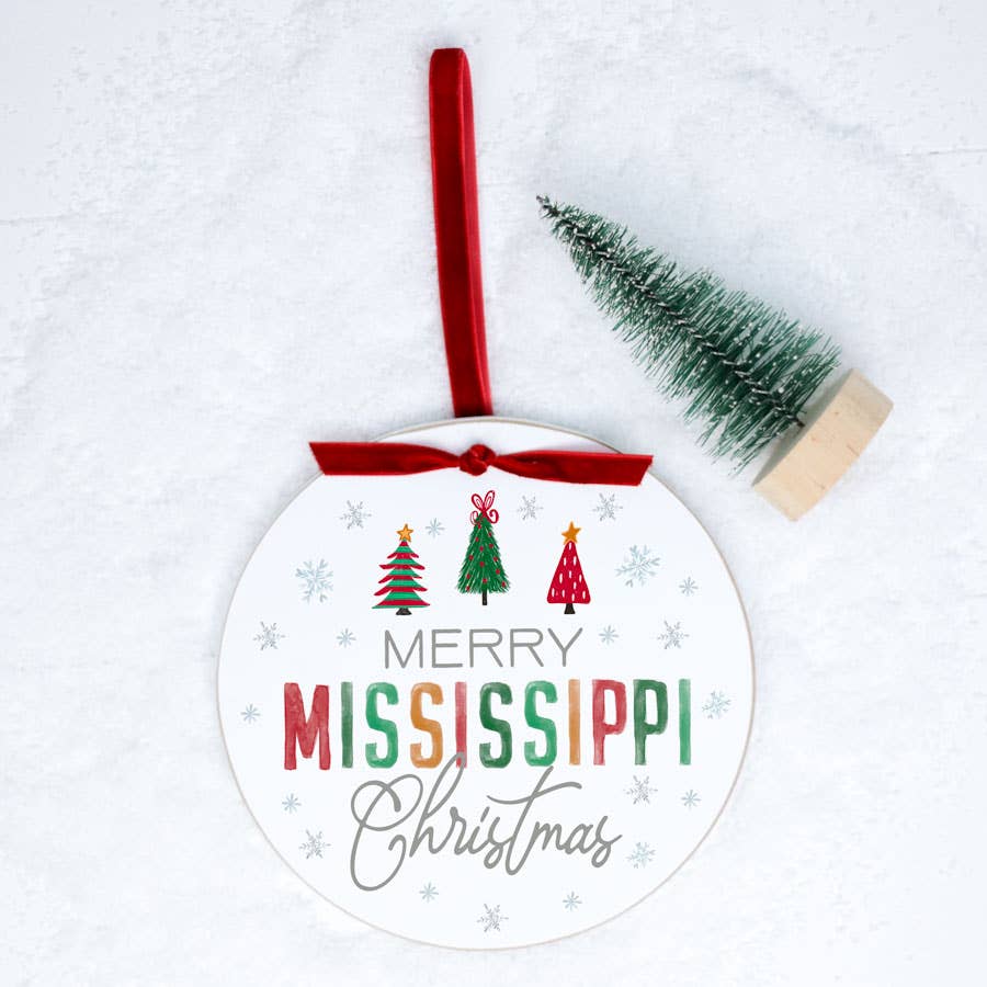 Clairmont & Co - Wholesale Ornament - State Gifts, State Products, Christmas Ornament1