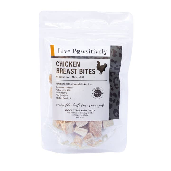 Live Pawsitive - Wholesale Pet Treats - Dog - Chicken Breast Bite5