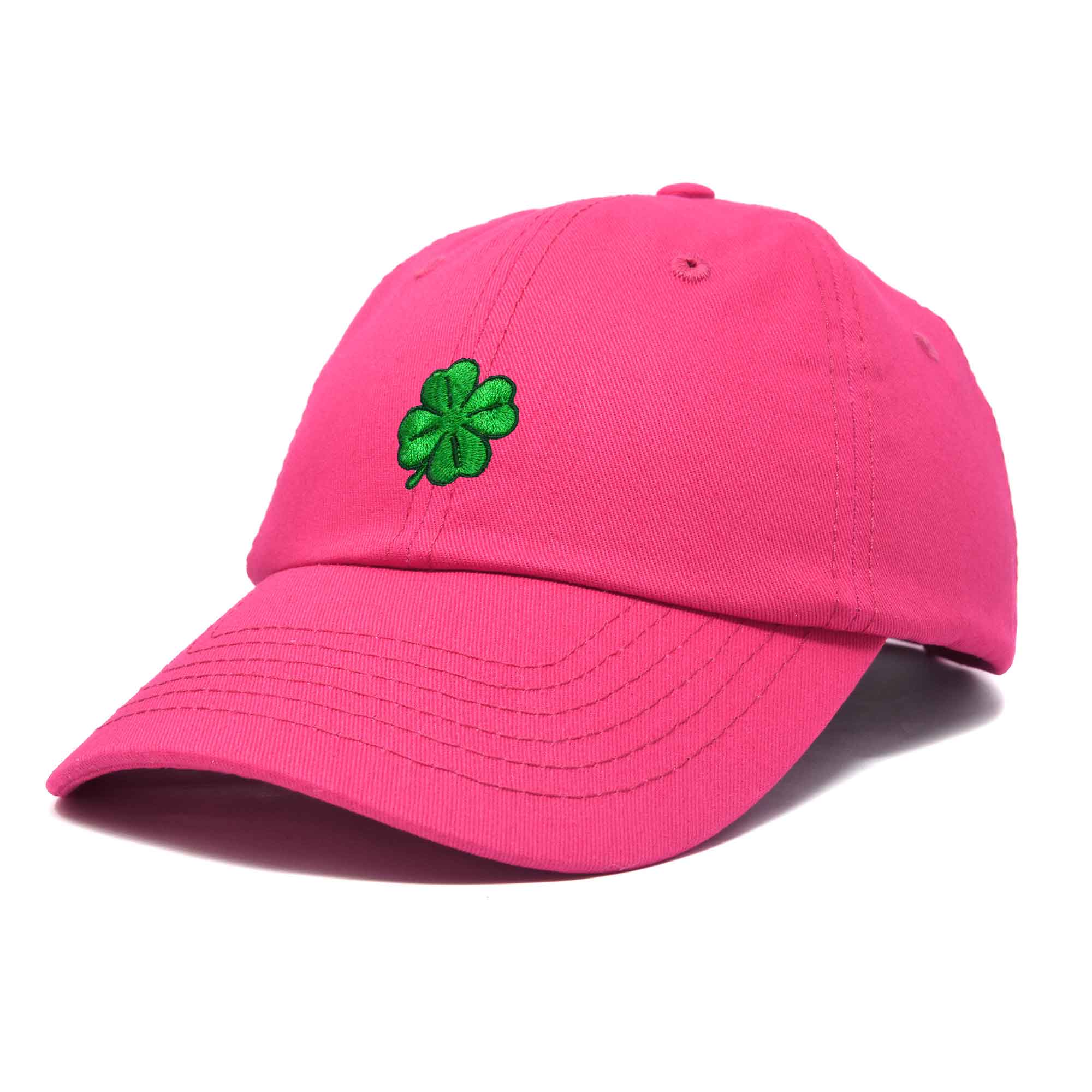 Dalix – wholesale Baseballkeps - Dam – Dalix Four Leaf Clover Hat Bollkeps St. Pattys Day Bomull25