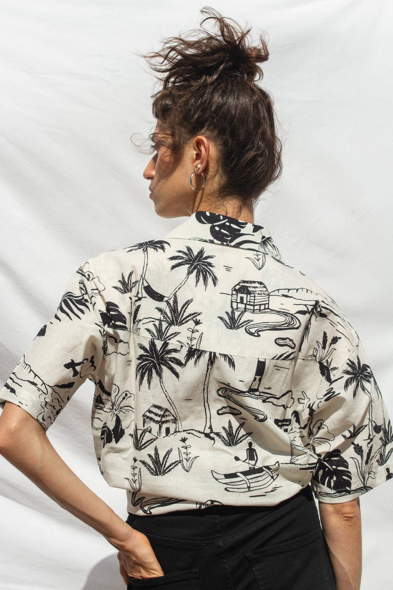 FUZZYEYE - Wholesale Button Down Shirt - Men's - SURFER JOE SHIRT4