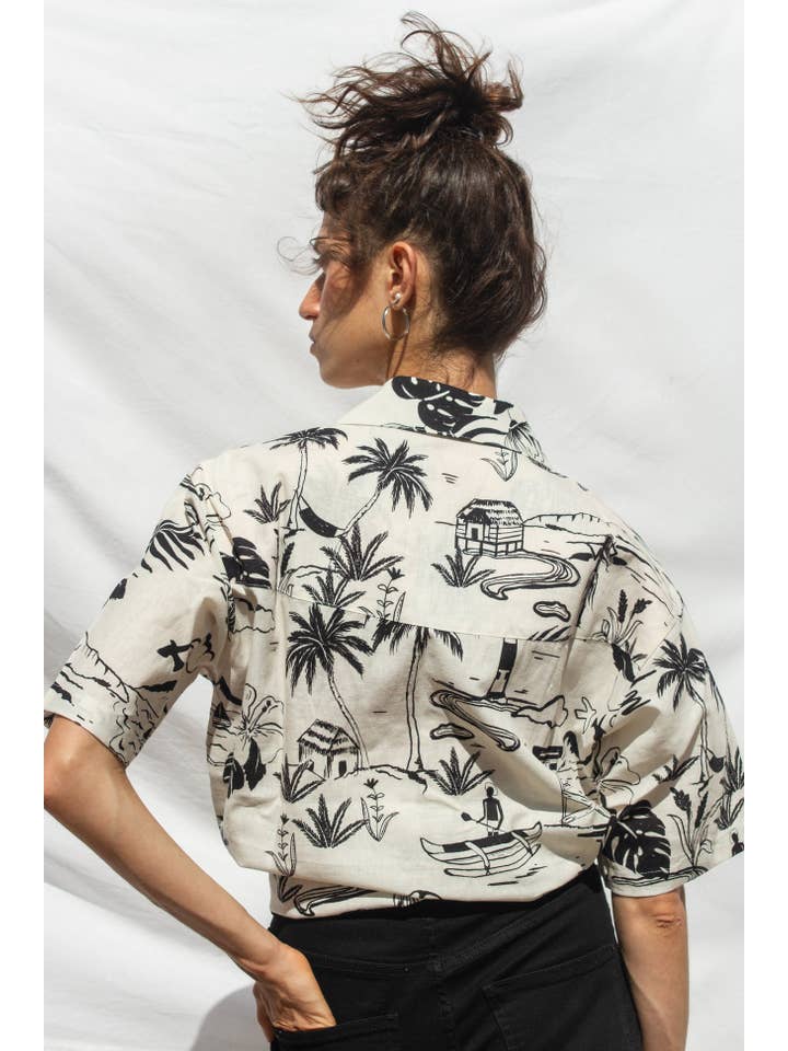 FUZZYEYE - Wholesale Button Down Shirt - Men's - SURFER JOE SHIRT4