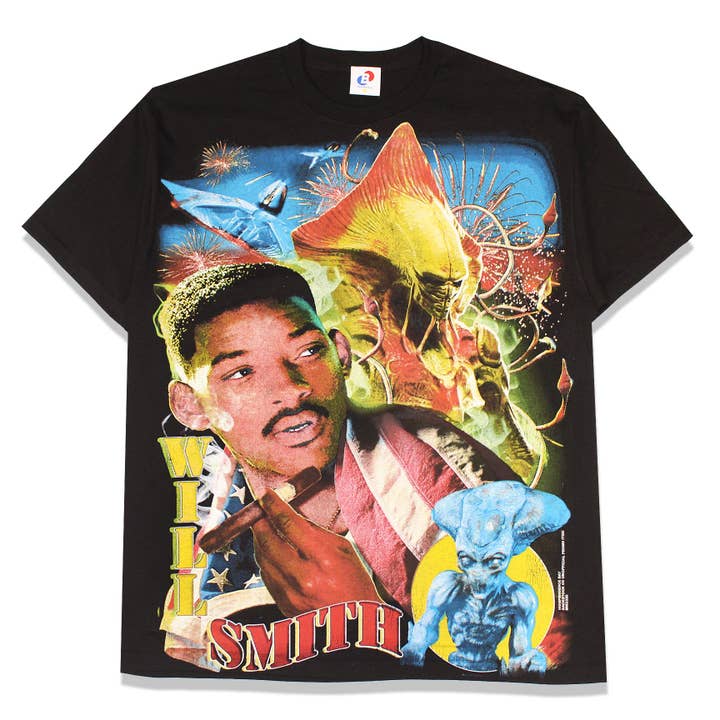 Backstock co - Venta al por mayor Camiseta serigrafiada - Unisex - Camiseta de arte original de fans de ID4 Día de la Independencia / Will Smith